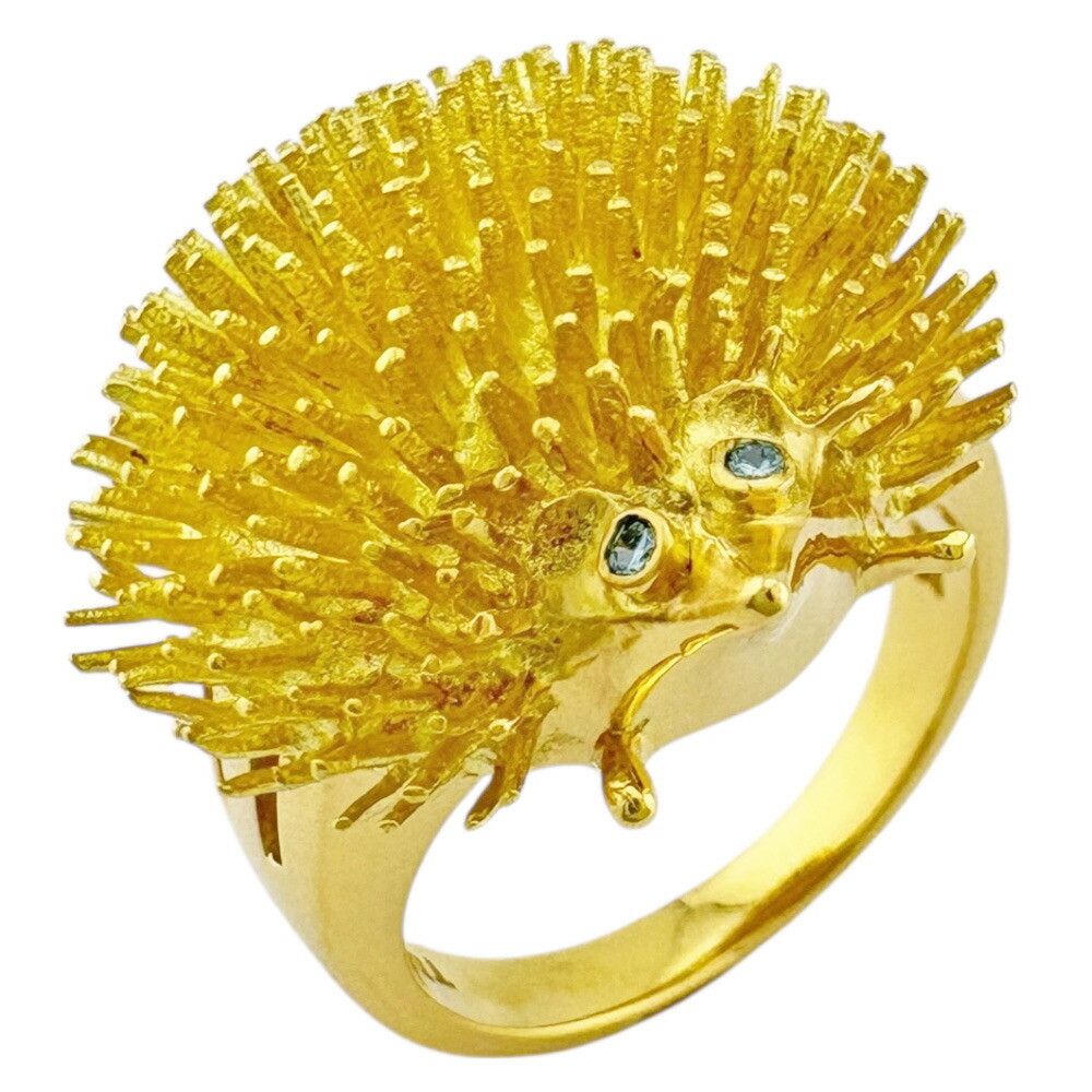 楽天市場】ハリネズミ 指輪の通販