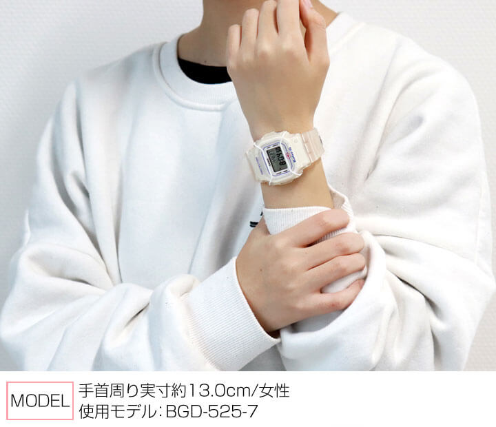 楽天市場】CASIO カシオ Baby-G ベビ－G BGD-525-7 レディース 腕時計