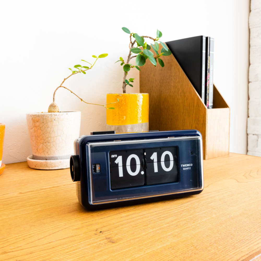 楽天市場】パタパタ 時計 TWEMCO DESK TOP ALARM CLOCK AL-30NV