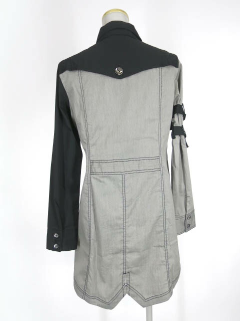 楽天市場】ALGONQUINS / スリーブベルテッドシャツカラーナポレオン