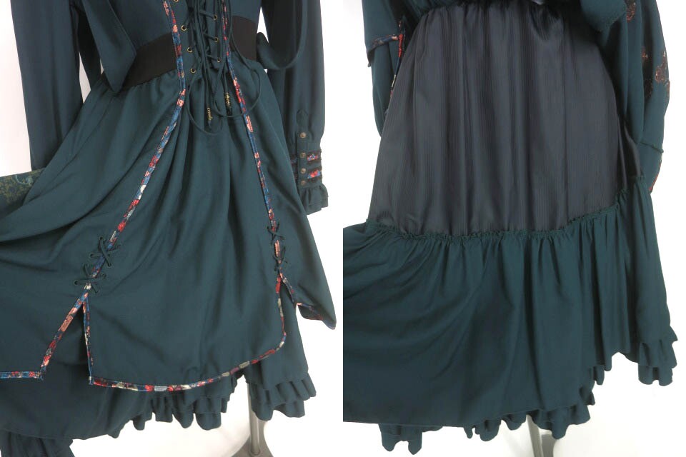 楽天市場】【中古】 OZZ ONESTE / 和チャイナワンピース オッズオン