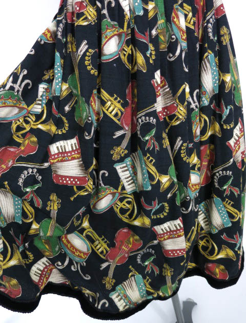 楽天市場】【中古】 Jane Marple / 楽器柄スカート ジェーンマープル