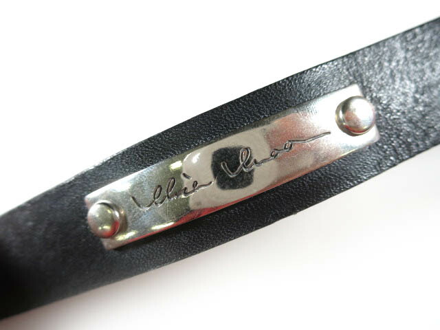 楽天市場】【中古】 alice auaa / ロゴプレート付きレザーブレスレット