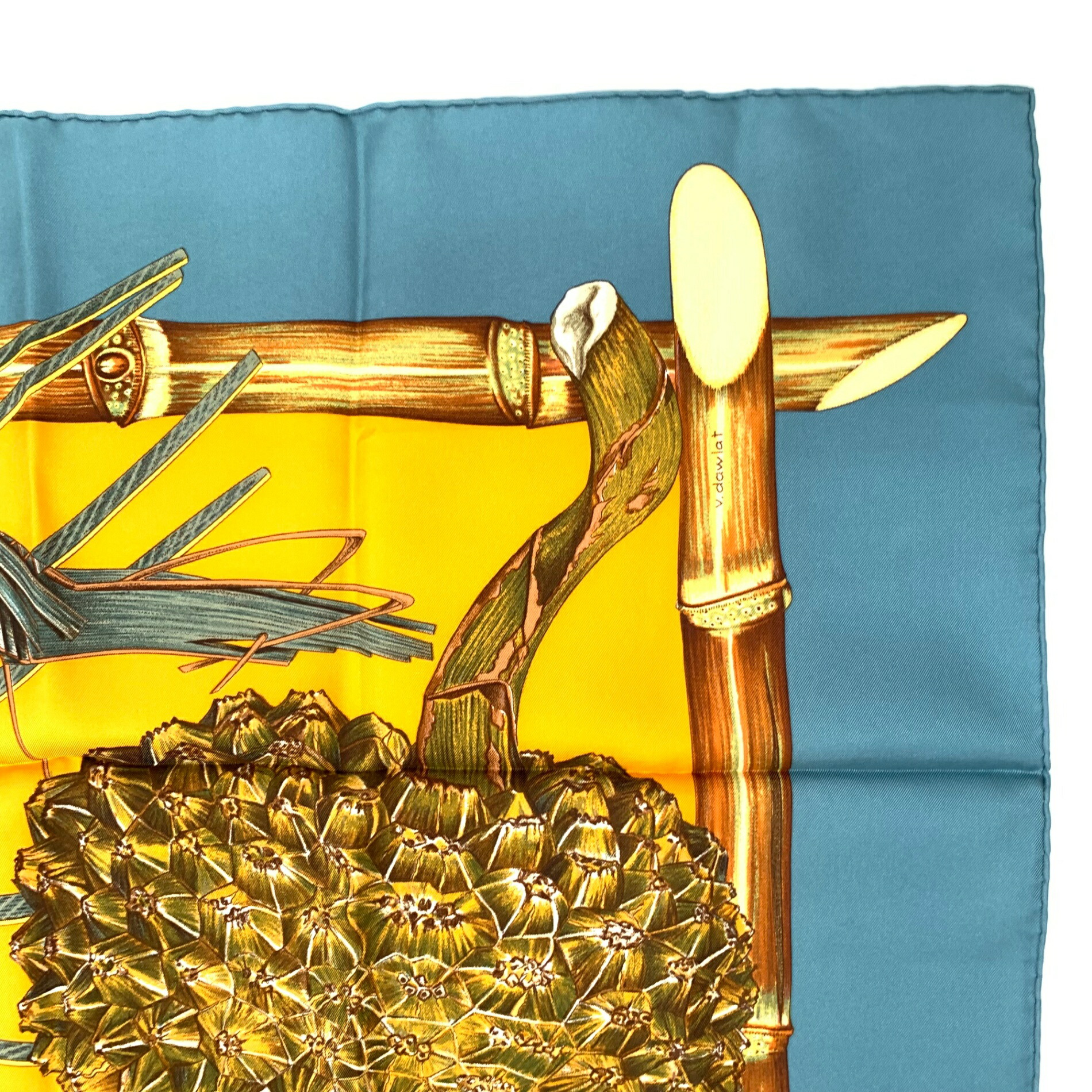 楽天市場】極美品 HERMES エルメス カレ90 Jardin Creole クレオルの