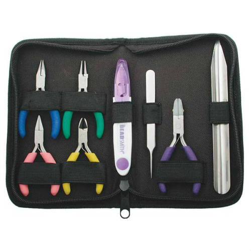 楽天市場】【 ハンドメイド アクセサリー 工具 セット 8点 】 ケース