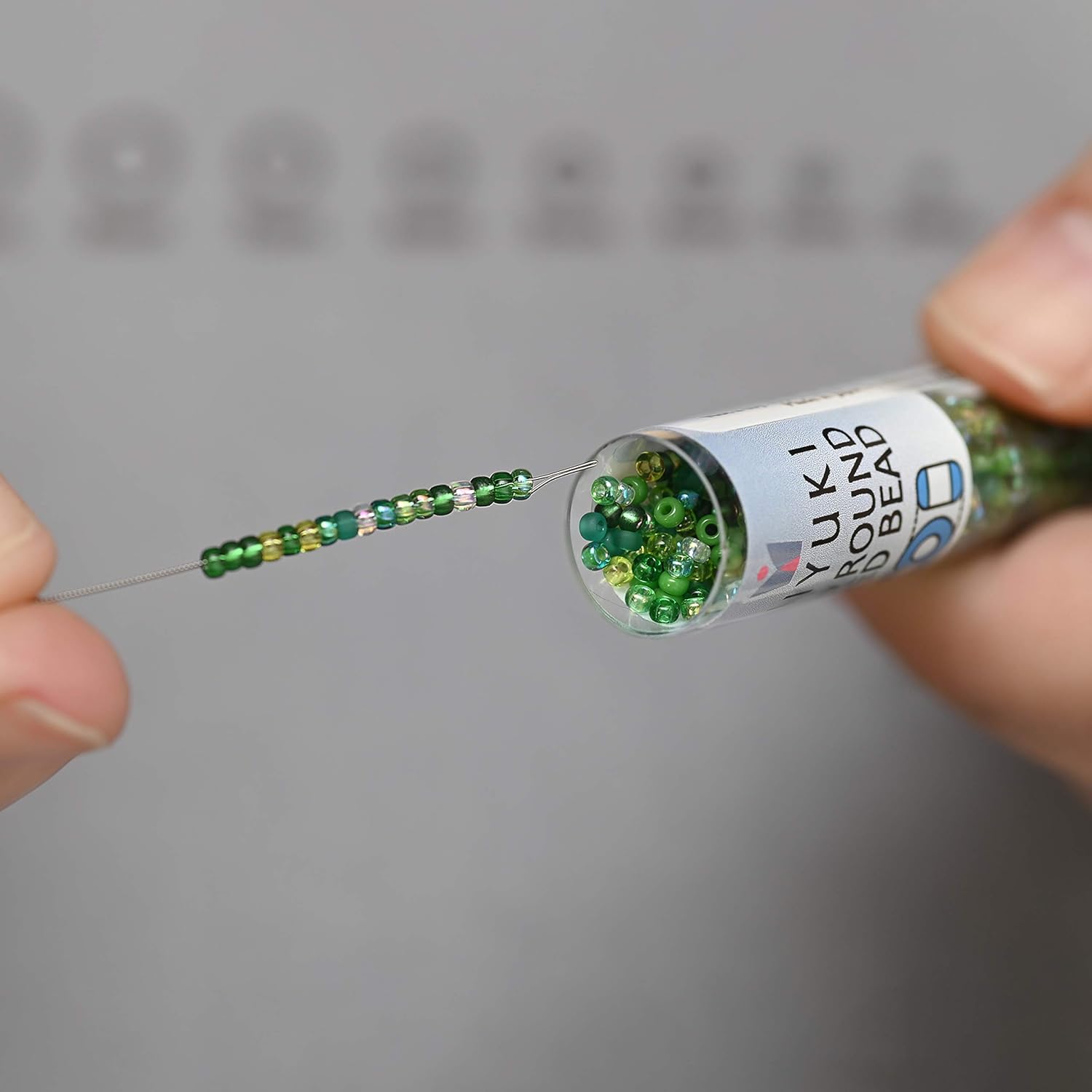 楽天市場】ビーズ 簡単 糸通し 針 BNSPN75 76mm 2本入 返し 付き