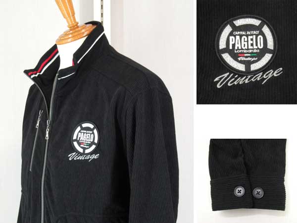 楽天市場】秋冬 パジェロ ブルゾン ポリエステル コーデュロイ/ロゴ