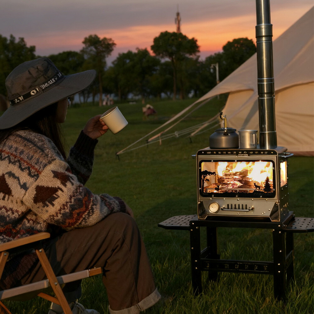 楽天市場】【TOMOUNT公式】【新作】TOMOUNT 薪ストーブ 二次燃焼 304