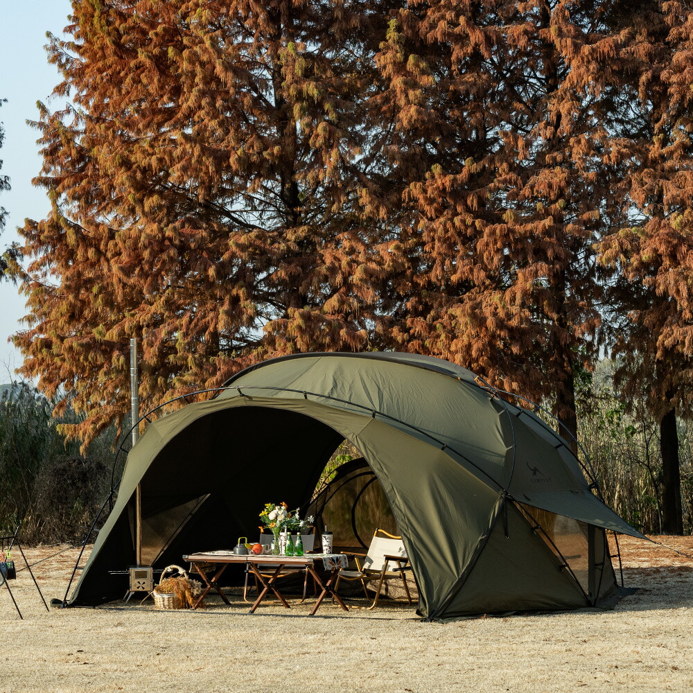 楽天市場】【TOMOUNT公式】TOMOUNT ドームテント TC ドームシェルター