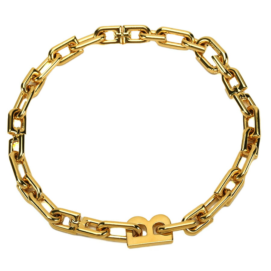 楽天市場】バレンシアガ BALENCIAGA Bチェーン ネックレス 599337