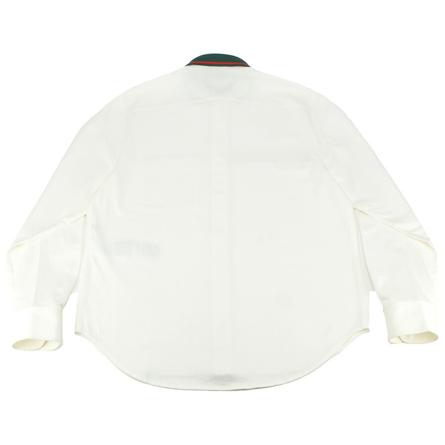 楽天市場】グッチ GUCCI シャツ 長袖 ウェブライン ストライプ 696757