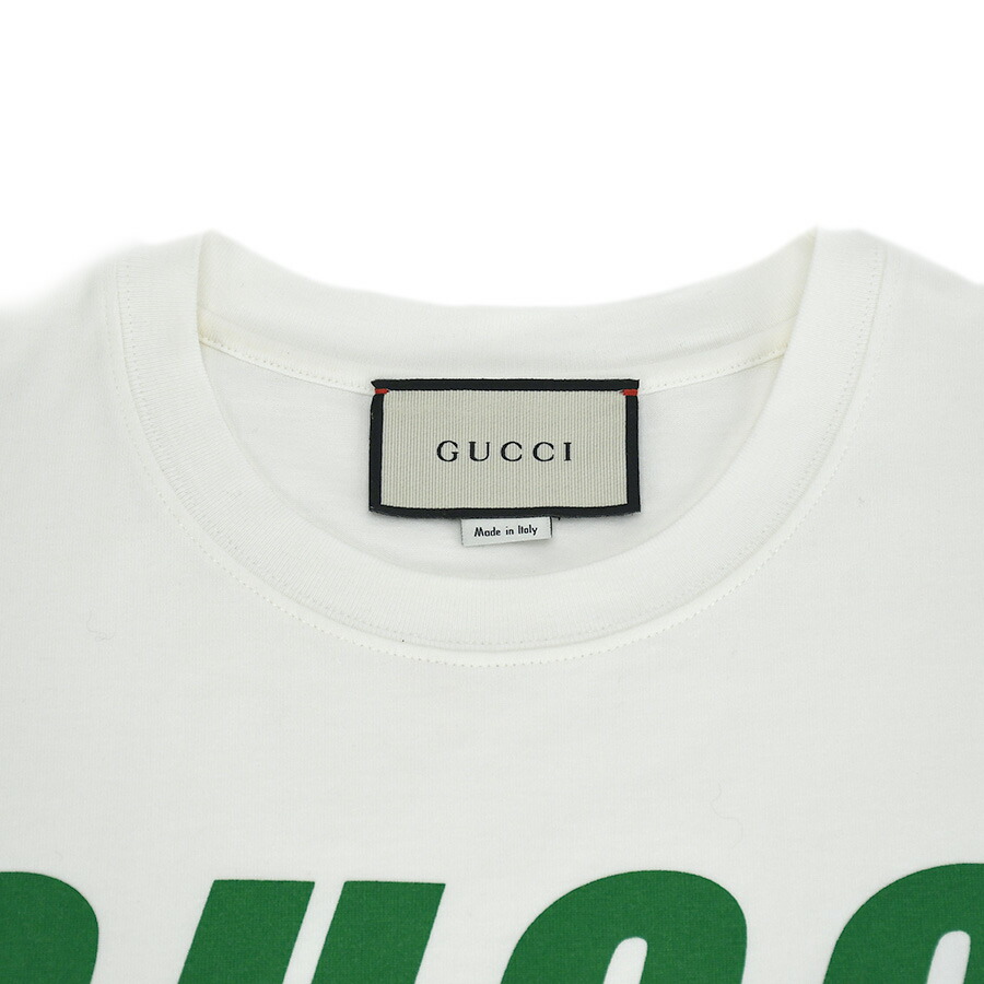 楽天市場】グッチ GUCCI 半袖 Tシャツ クルーネック ブレードロゴ