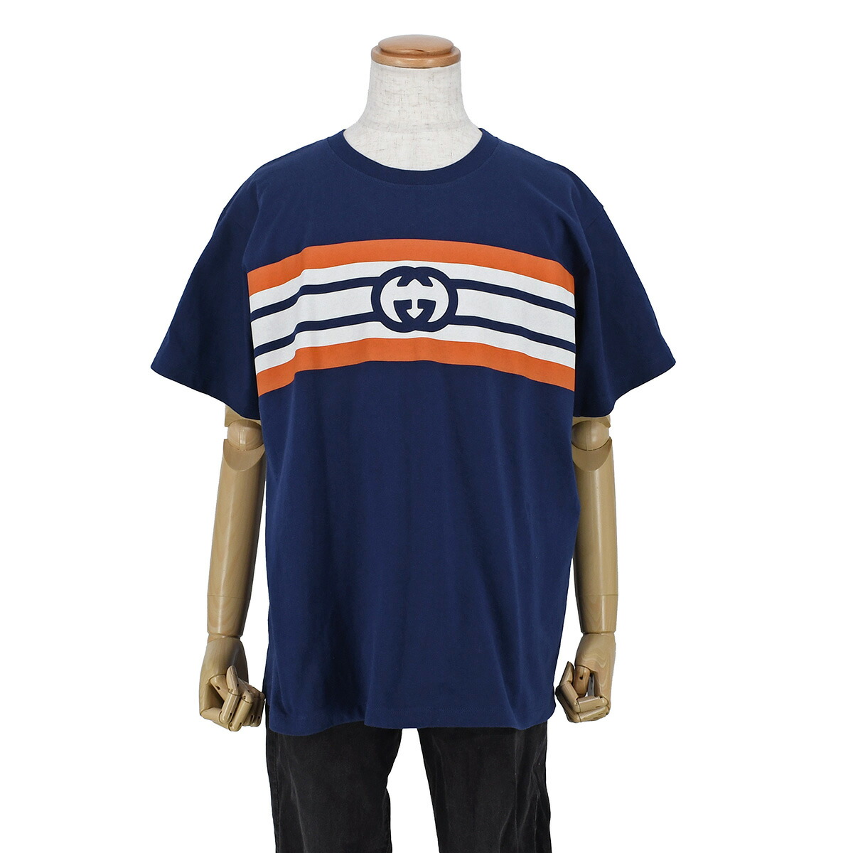 楽天市場】Gucci グッチ（柄ボーダー）（トップス｜メンズファッション