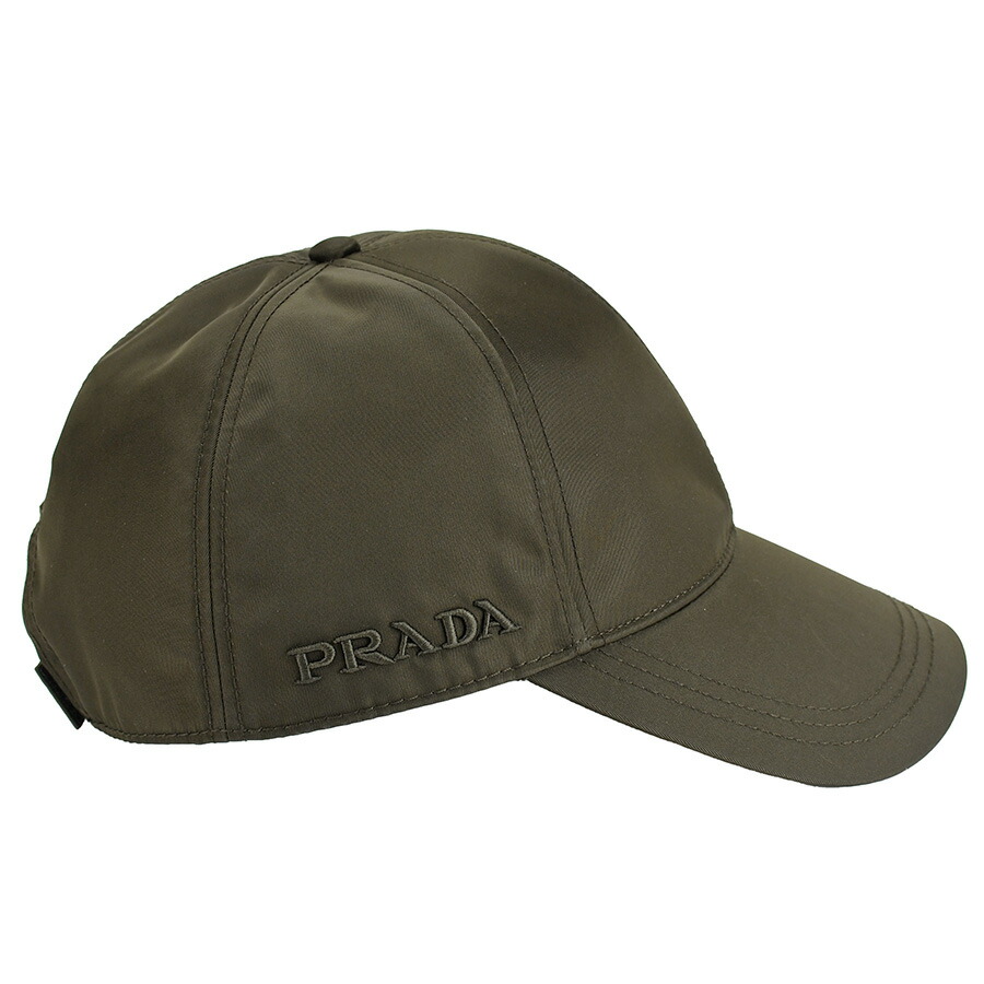 楽天市場】プラダ PRADA ベースボール キャップ 帽子 刺繍 ロゴ 2HC274