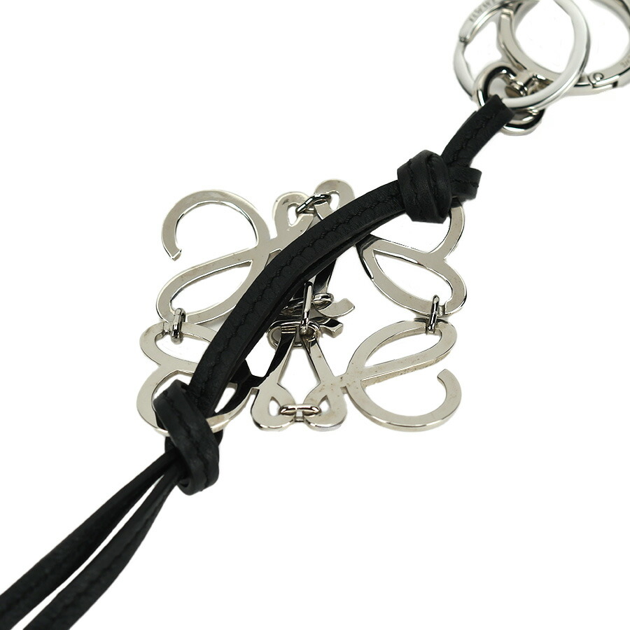 楽天市場】ロエベ LOEWE アナグラム チャーム C821232X02 黒 ブラック