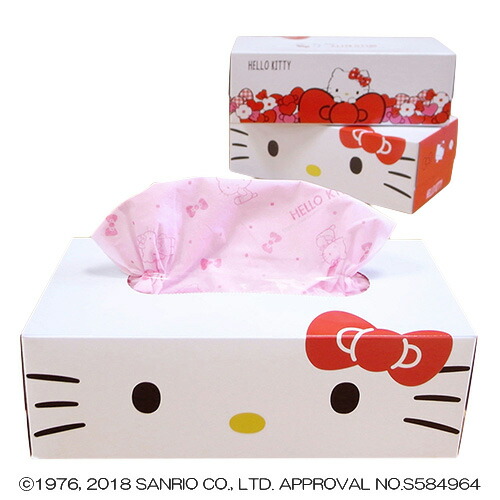 楽天市場】【ハローキティ キュートピンク10入：ボックスティッシュ