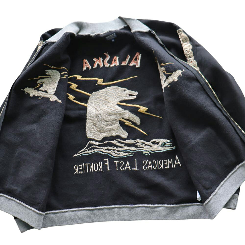 楽天市場】TAILOR TOYO テーラー東洋 SUKA FULL ZIP SWEAT EMBROIDERED