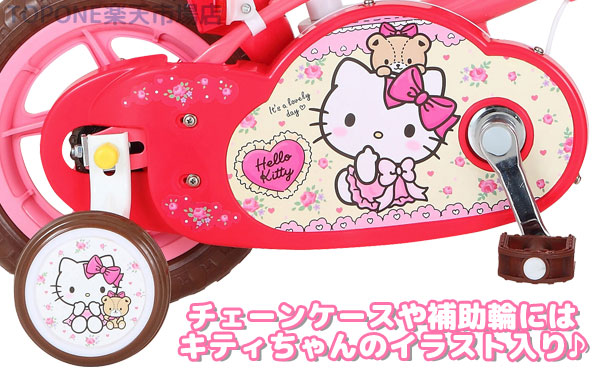 楽天市場】【リニューアル】ハローキティ12D 子供用自転車 12インチ