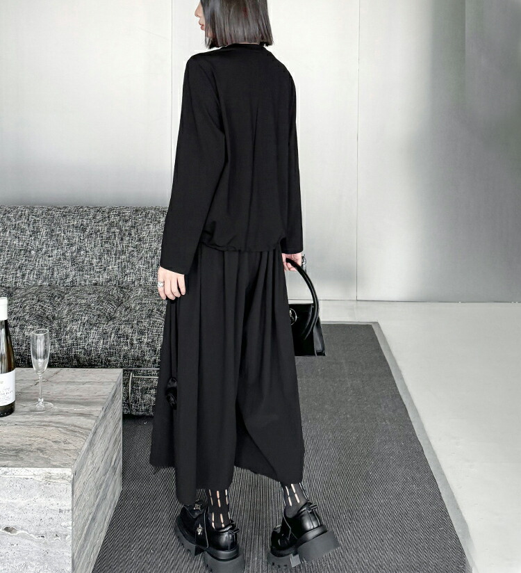 楽天市場】トップス×ワイドパンツ セットアップ レディース 春 秋 冬