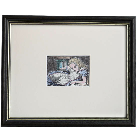 楽天市場】アンティーク 額絵 Alice in the wonderland 不思議の国の