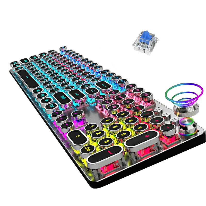 楽天市場】メカニカル ゲーミングキーボード 青軸 windows mac pc [Z6