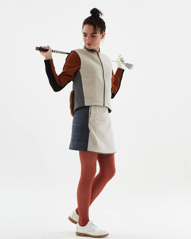 楽天市場】HERG1 ゴルフ エルグワン WOMENS MULTI FABRIC PADDED VEST