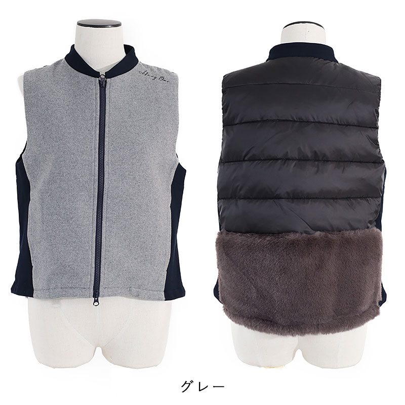 楽天市場】HERG1 ゴルフ エルグワン WOMENS MULTI FABRIC PADDED VEST