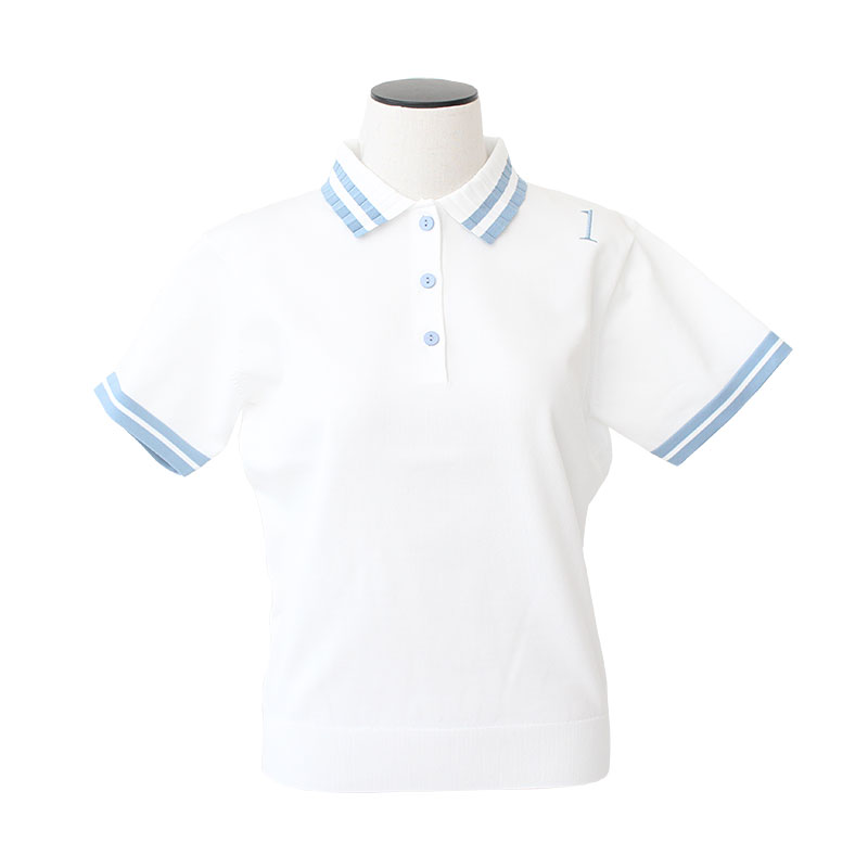 楽天市場】HERG1 ゴルフ エルグワン PLEATED KINIT POLO ポロシャツ