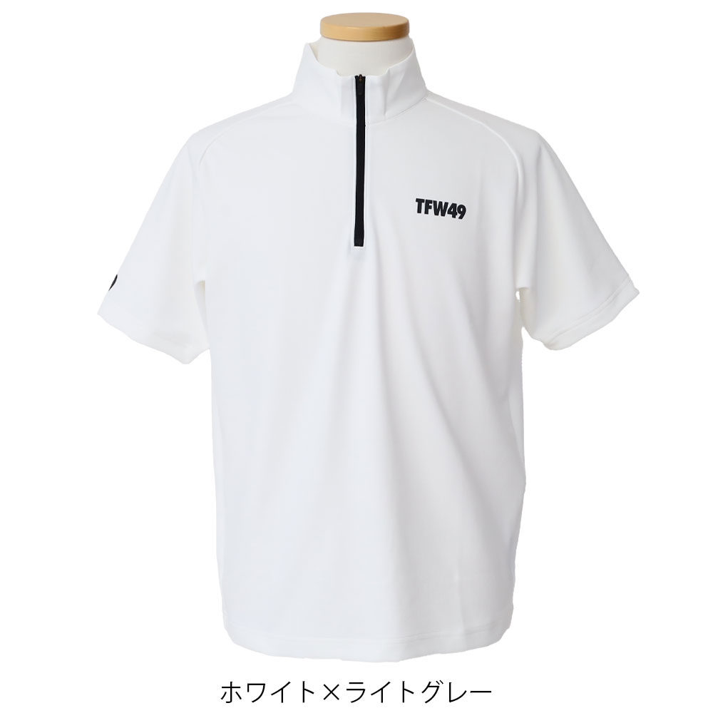 楽天市場】TFW49 MOCK NECK HALF ZIP モックネック ハーフジップ 半袖