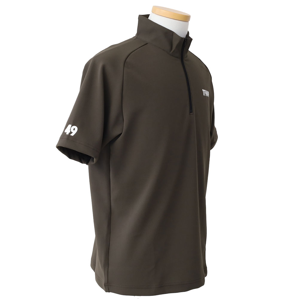 楽天市場】TFW49 MOCK NECK HALF ZIP モックネック ハーフジップ 半袖