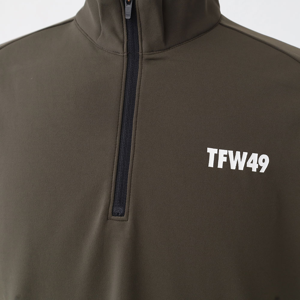 楽天市場】TFW49 MOCK NECK HALF ZIP モックネック ハーフジップ 半袖