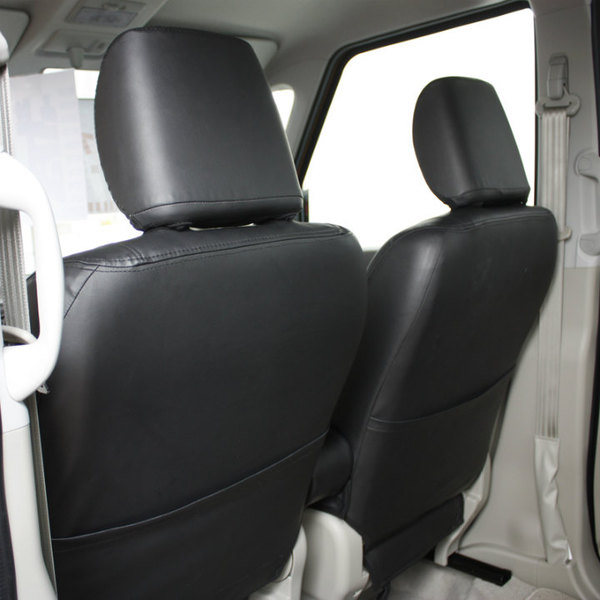 楽天市場】パレット シートカバー フェイクレザー ブラック MK21S 軽