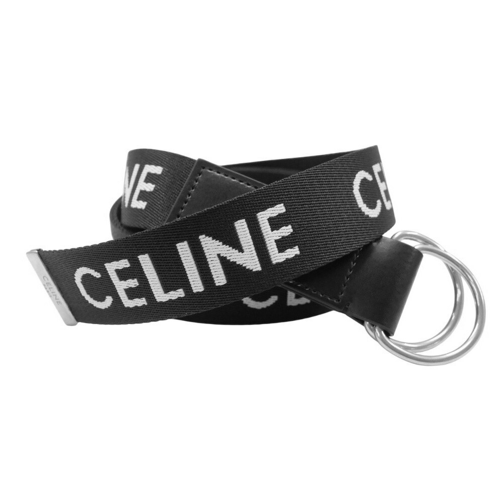 楽天市場】CELINE セリーヌ ダブルリング ナイロンベルト 45AVS2AEO