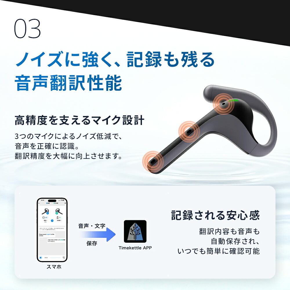 楽天市場】☆ランキング1位獲得☆ Timekettle W4 Pro | TMK008WOFF