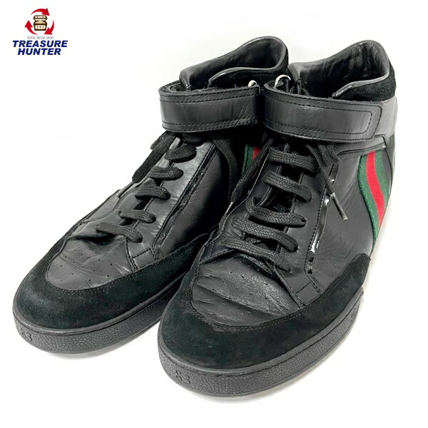 楽天市場】【中古】グッチ シェリーライン メンズ スニーカー 268680