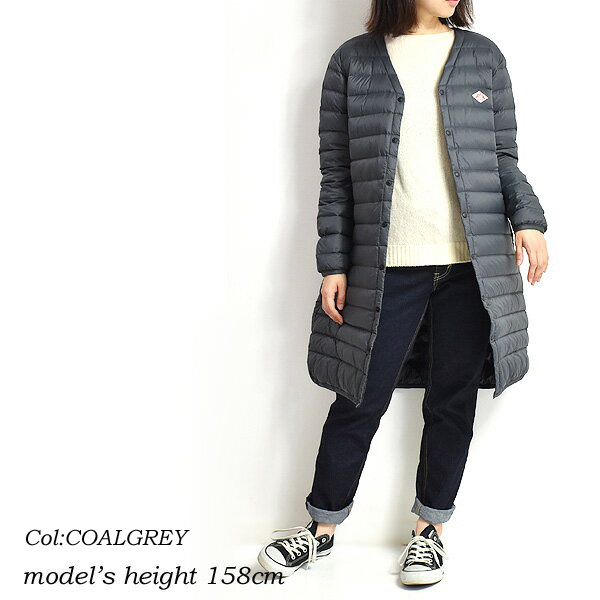 楽天市場】【19AW】DANTON ダントン Vネックロングインナーダウン