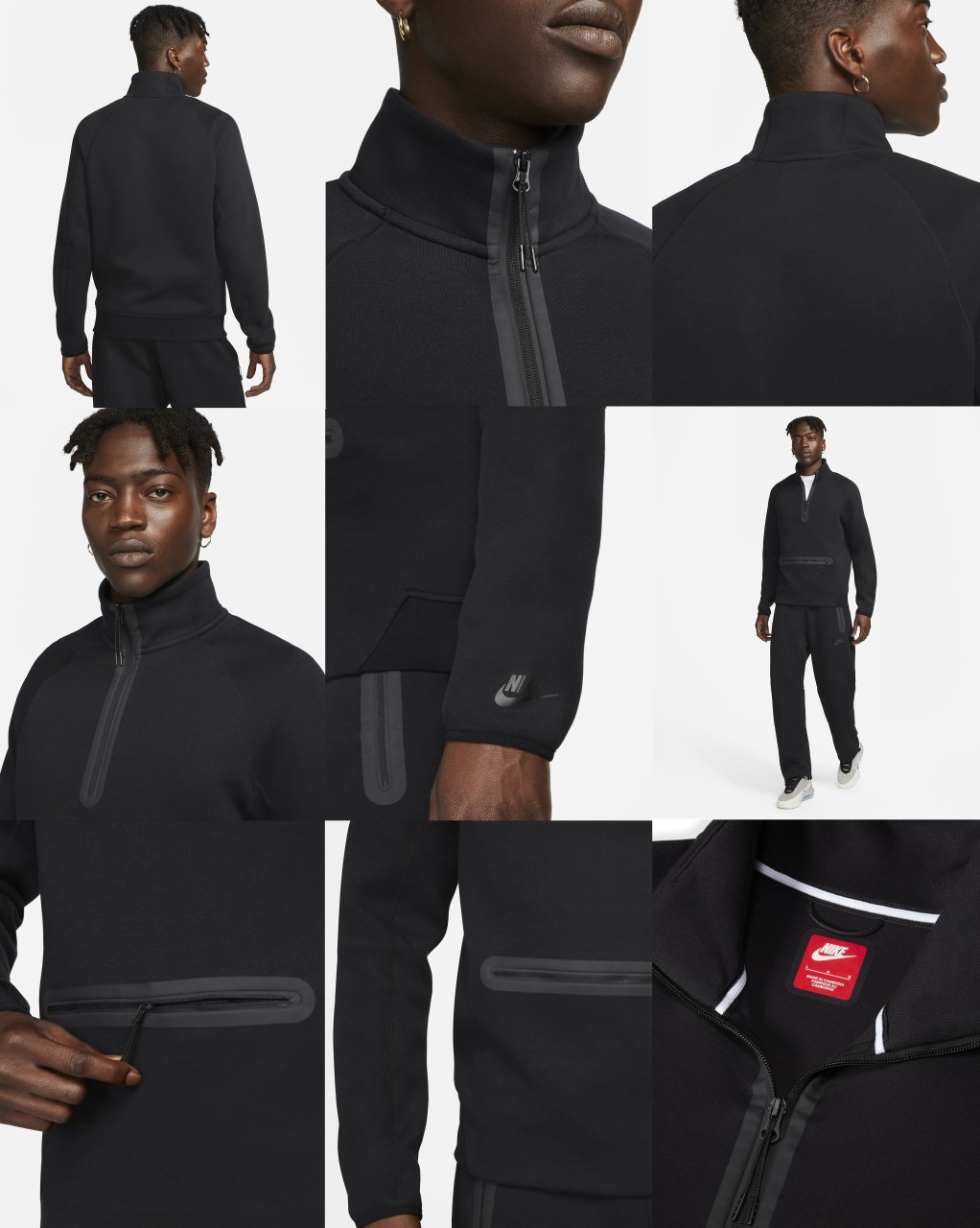 楽天市場】ナイキ テックフリース スウェットシャツ メンズ ハーフ