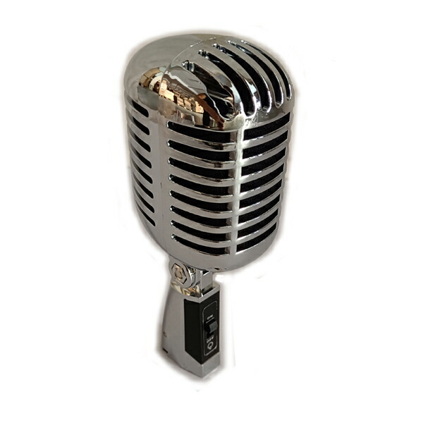 楽天市場】ガイコツ マイク ダイナミック シルバー 銀 ヘッド 音響