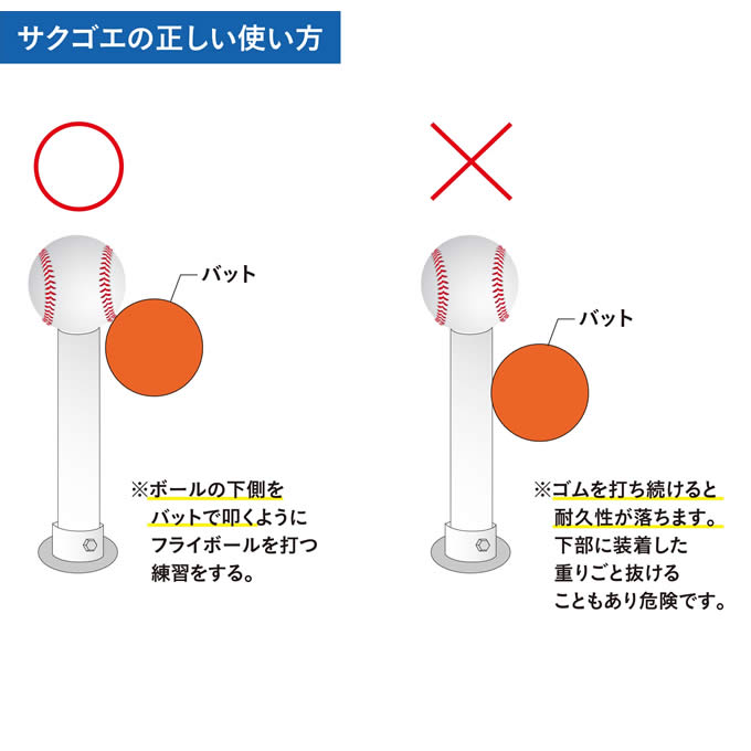 楽天市場】【即日発送可】SAKUGOE サクゴエ PUT式 強打者を育てる