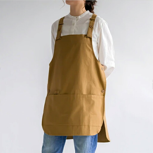 楽天市場】【送料無料メール便】前面ワイドポケット サロペット