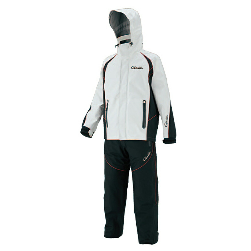 楽天市場】【がまかつ(Gamakatsu)】GM-3449 ﾌｨｯｼﾝｸﾞﾚｲﾝｽｰﾂ ﾎﾜｲﾄ LL