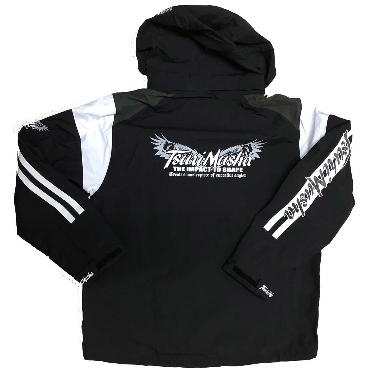 楽天市場】【釣武者(Tsurimusha)】3ﾚｲﾔｰ ｻﾌﾟﾄﾙｽﾄﾚｯﾁｽｰﾂ L ﾌﾞﾗｯｸ/ﾎﾜｲﾄ