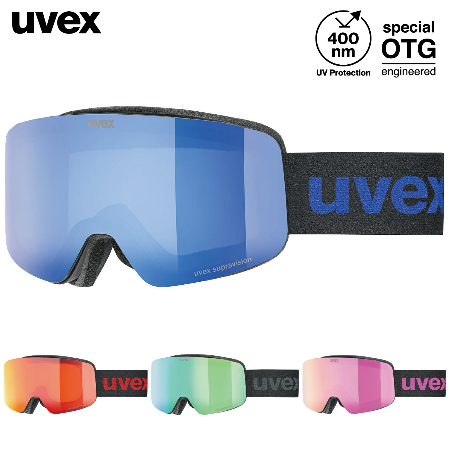 楽天市場】uvex ウベックス 子供用 スキー スノーボード ゴーグル