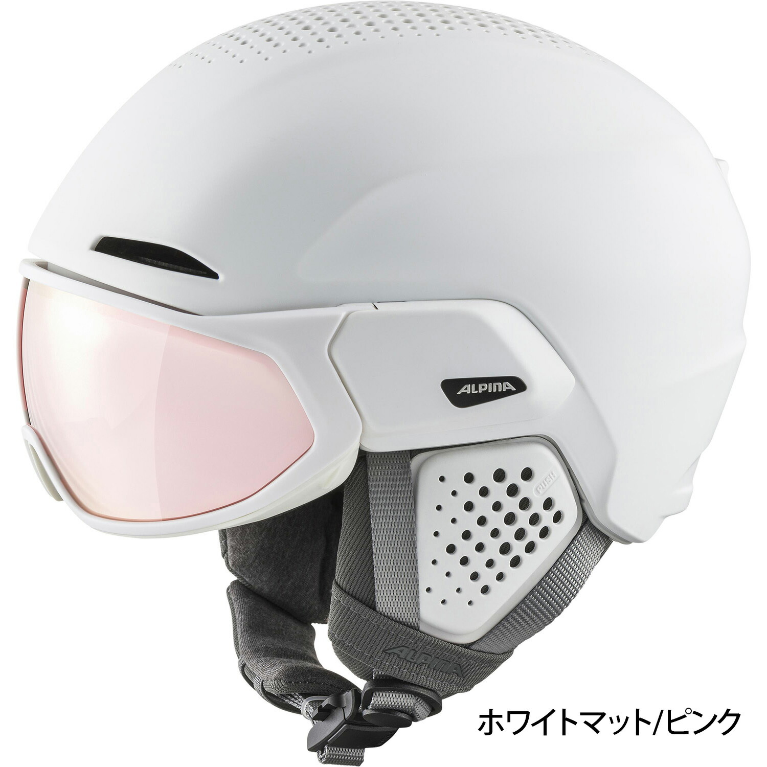 楽天市場】ALPINA アルピナ スキー スノーボード バイザー 付き