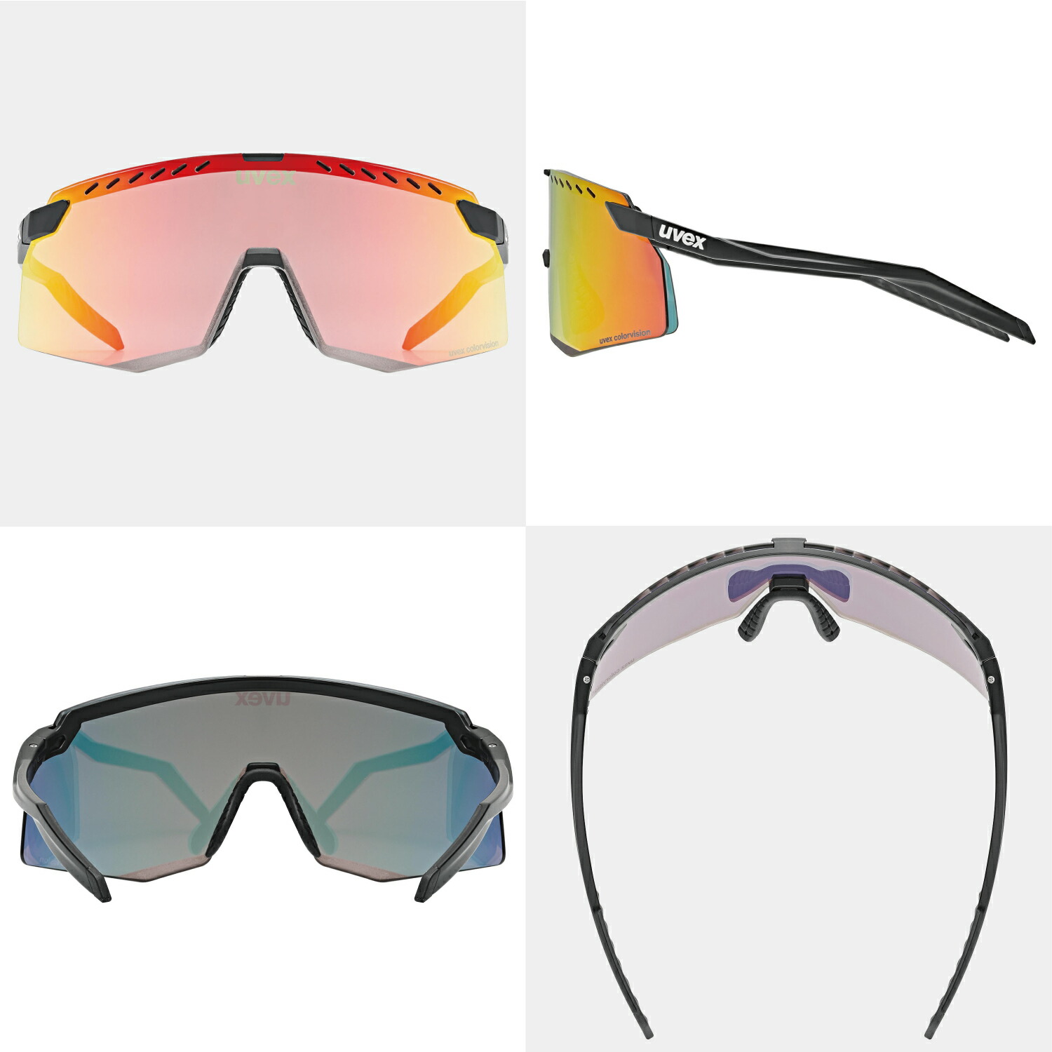 楽天市場】uvex ウベックス スポーツ サングラス メンズ 自転車 UV400
