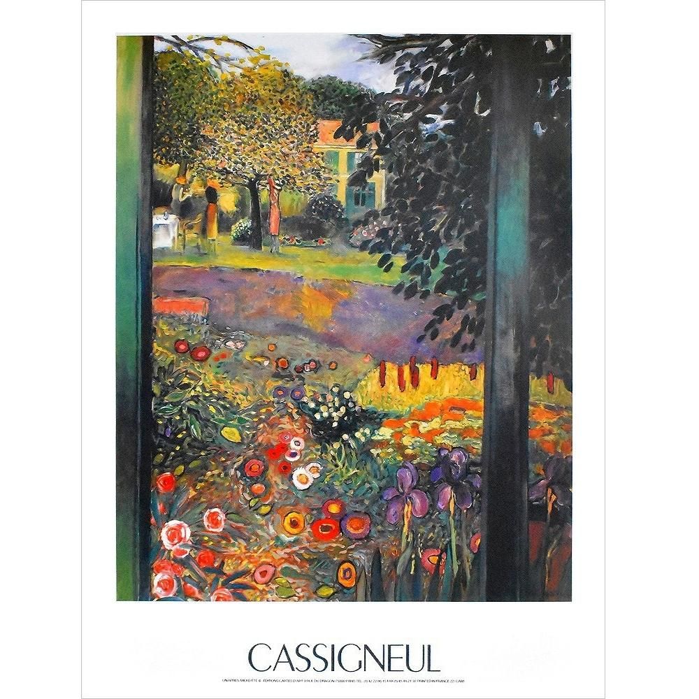 楽天市場】絵画 夏の午後 ジャン＝ピエール・カシニョール ポスター