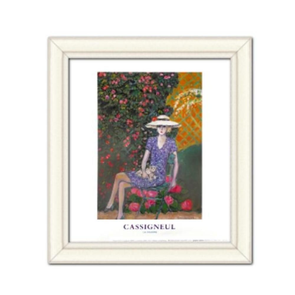 楽天市場】絵画 人物画 フラワー ガーデン 庭 ジャン＝ピエール