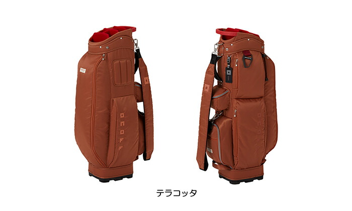 ONOFF オノフ キャディバッグ ゴルフバッグ ソフトタッチ本革調