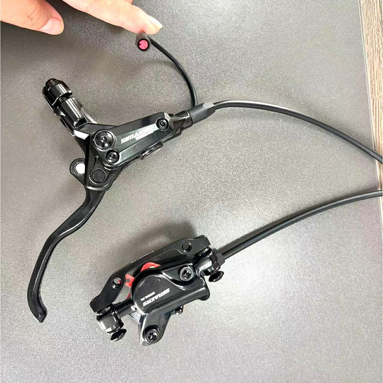 楽天市場】電動アシスト自転車専用 油圧式ブレーキ 左ブレーキ（リア用