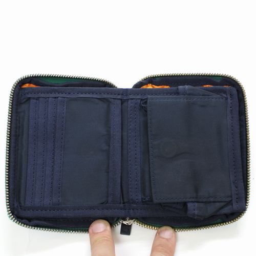 楽天市場】【中古】 Sacai × PORTER ナイロンウォレット 財布 ネイビー